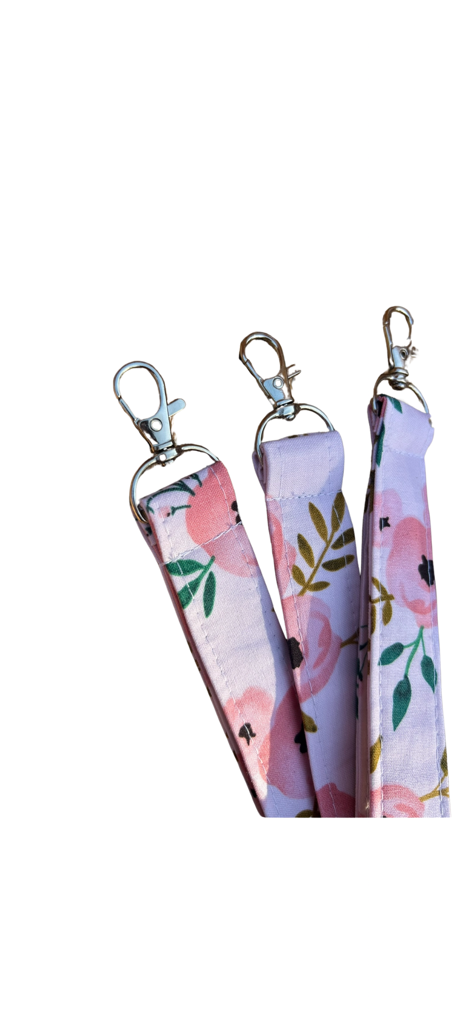 Floral Keychain Wristlet
