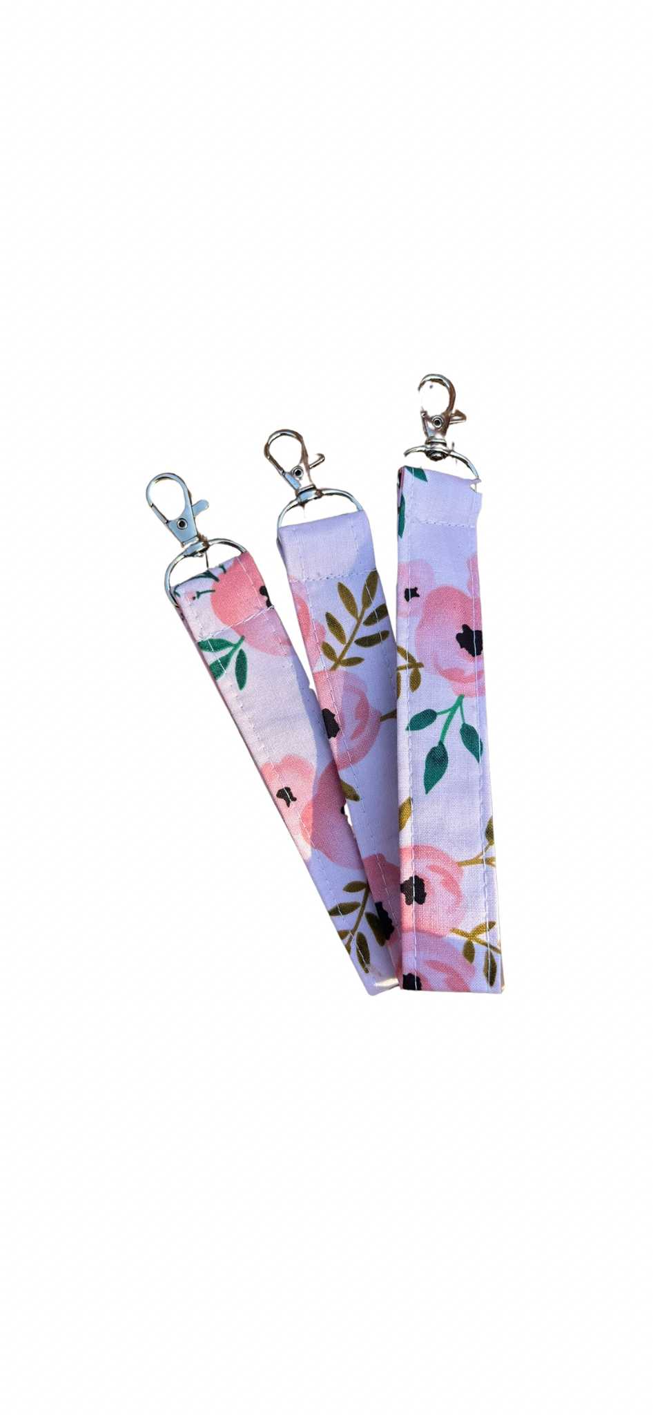 Floral Keychain Wristlet