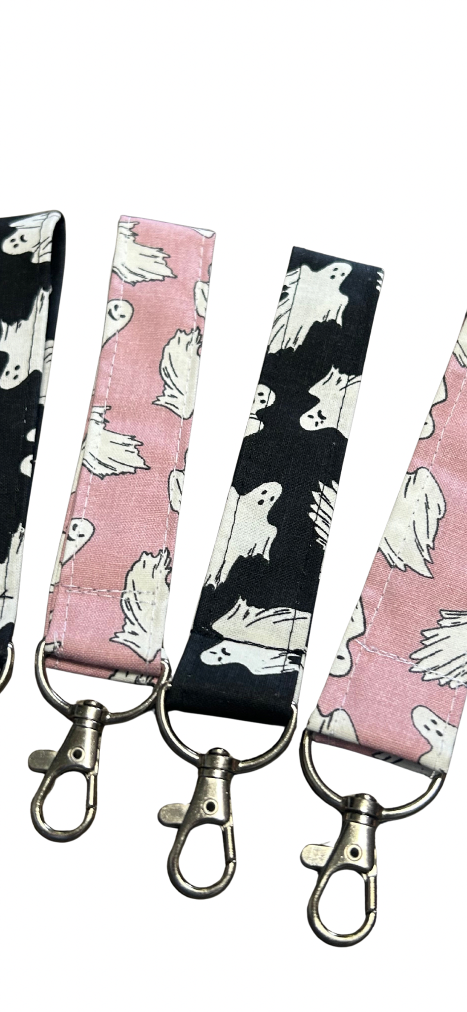 Ghost Glow In Dark Keychain Wristet