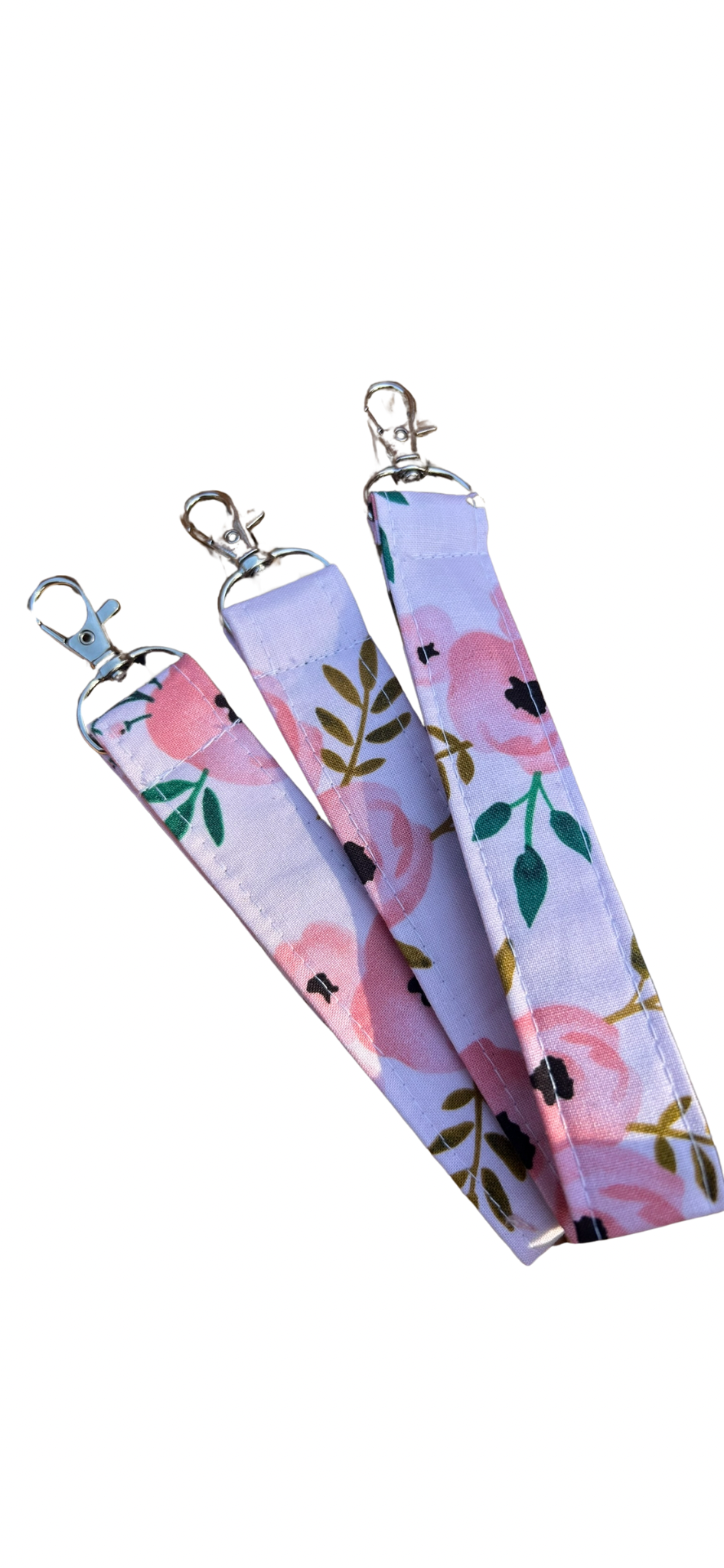 Floral Keychain Wristlet