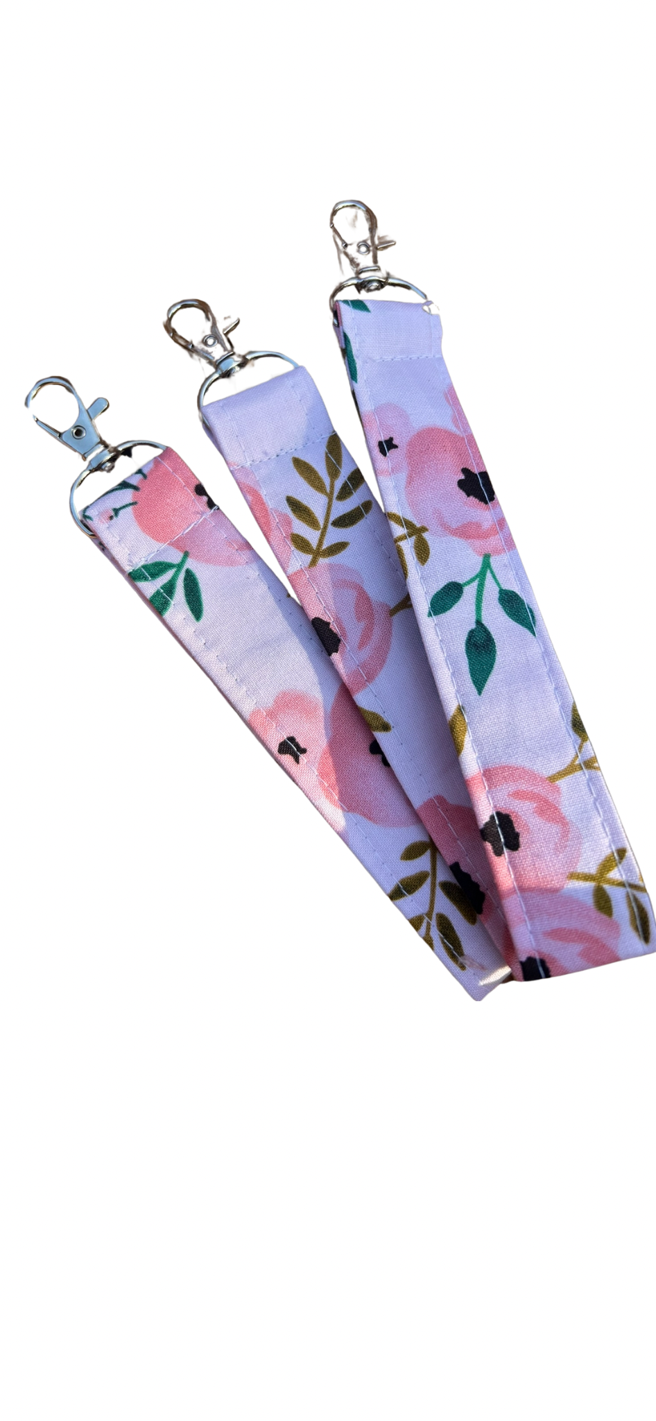 Floral Keychain Wristlet