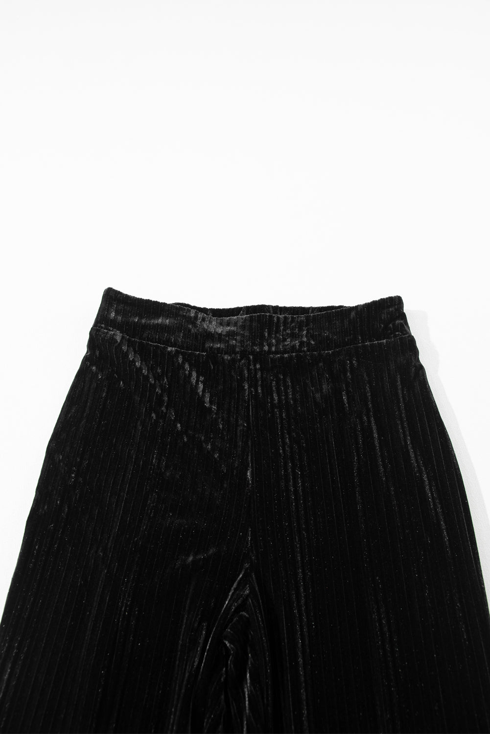 Black High Waist Flare Pants