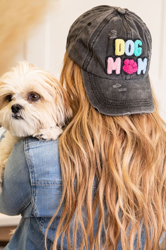 DOG MAMA Baseball Cap | Black