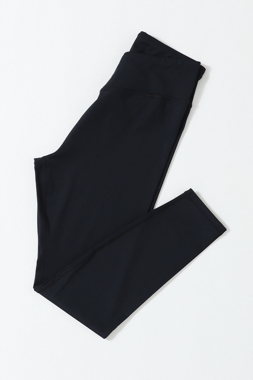 Black Arched Waist Seamless Leggings