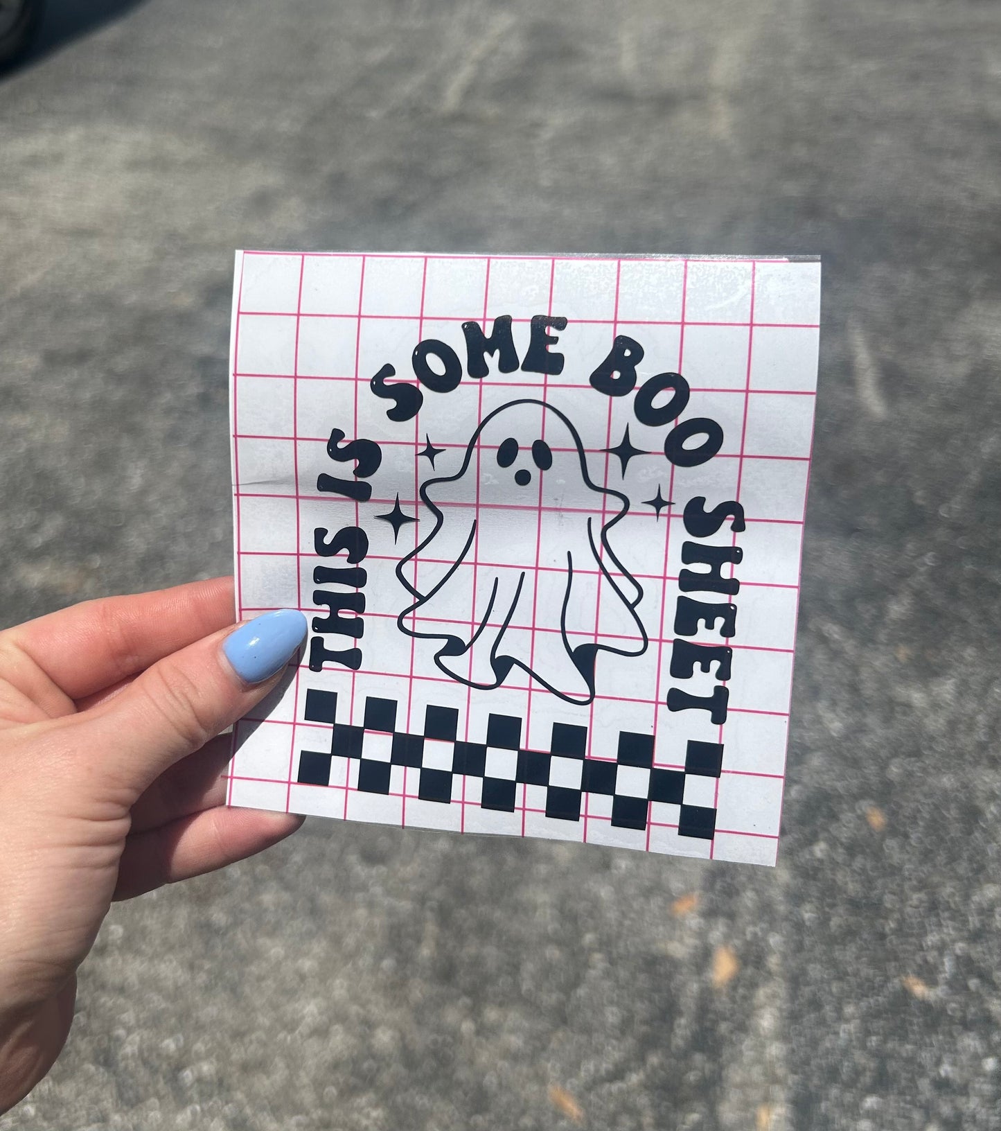 Boo Sheet Sticker