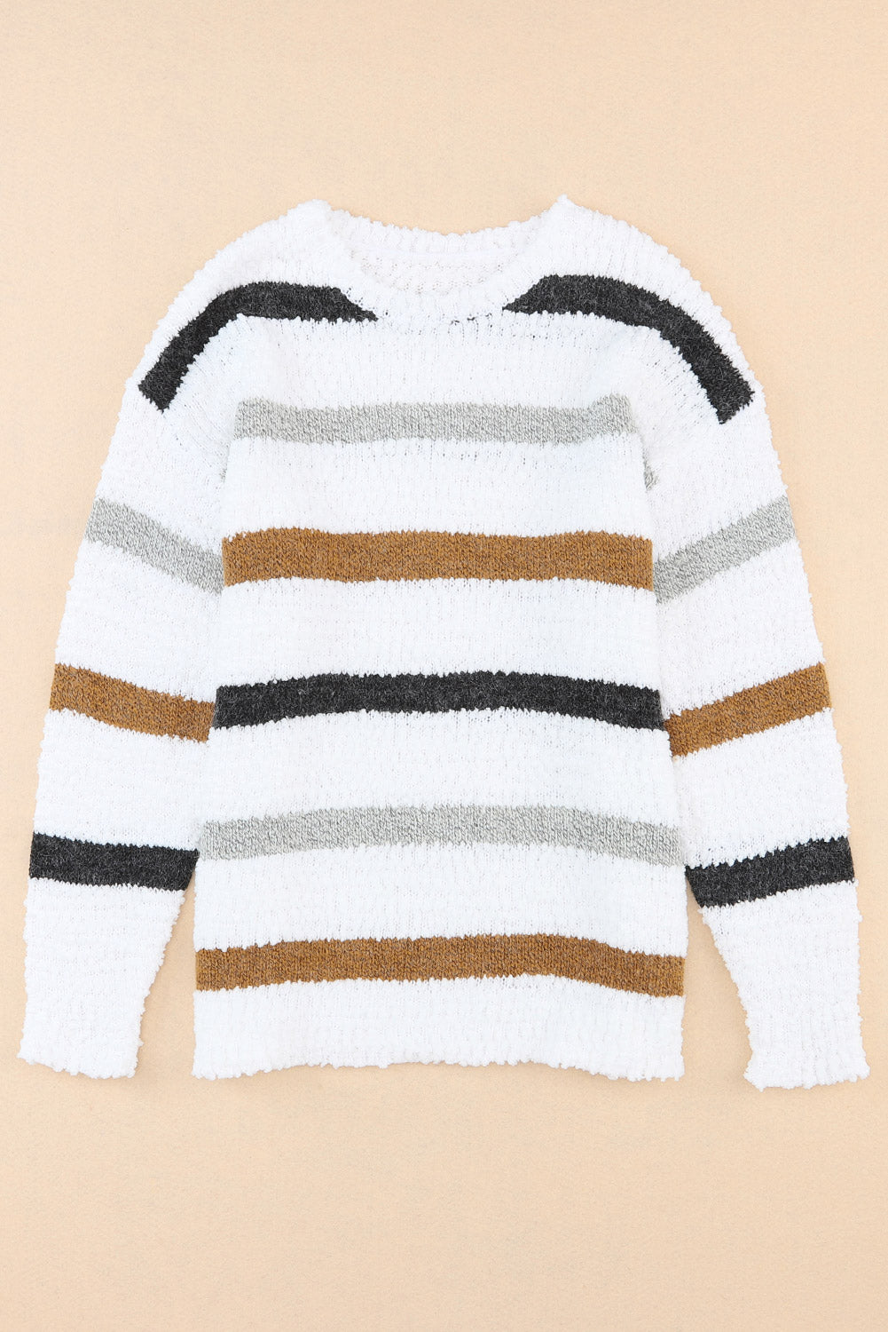 Striped Knit Sweater