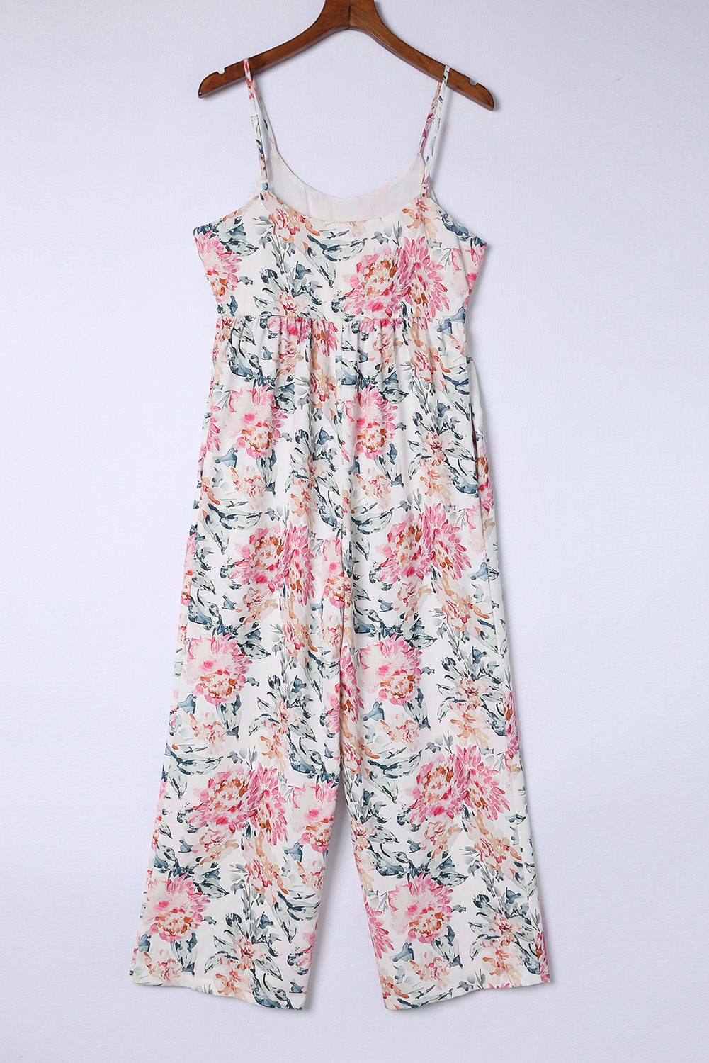 Floral Serenity Wide Leg Jumpsuit