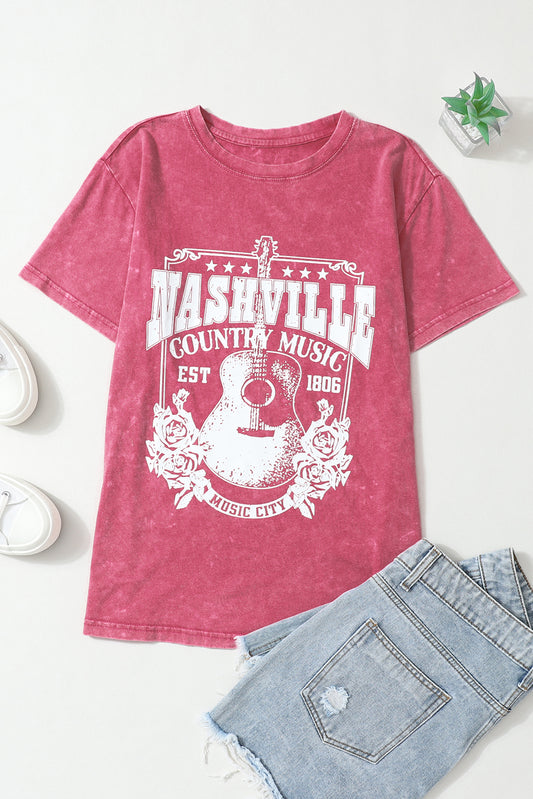 Nashville Music Graphic Tee